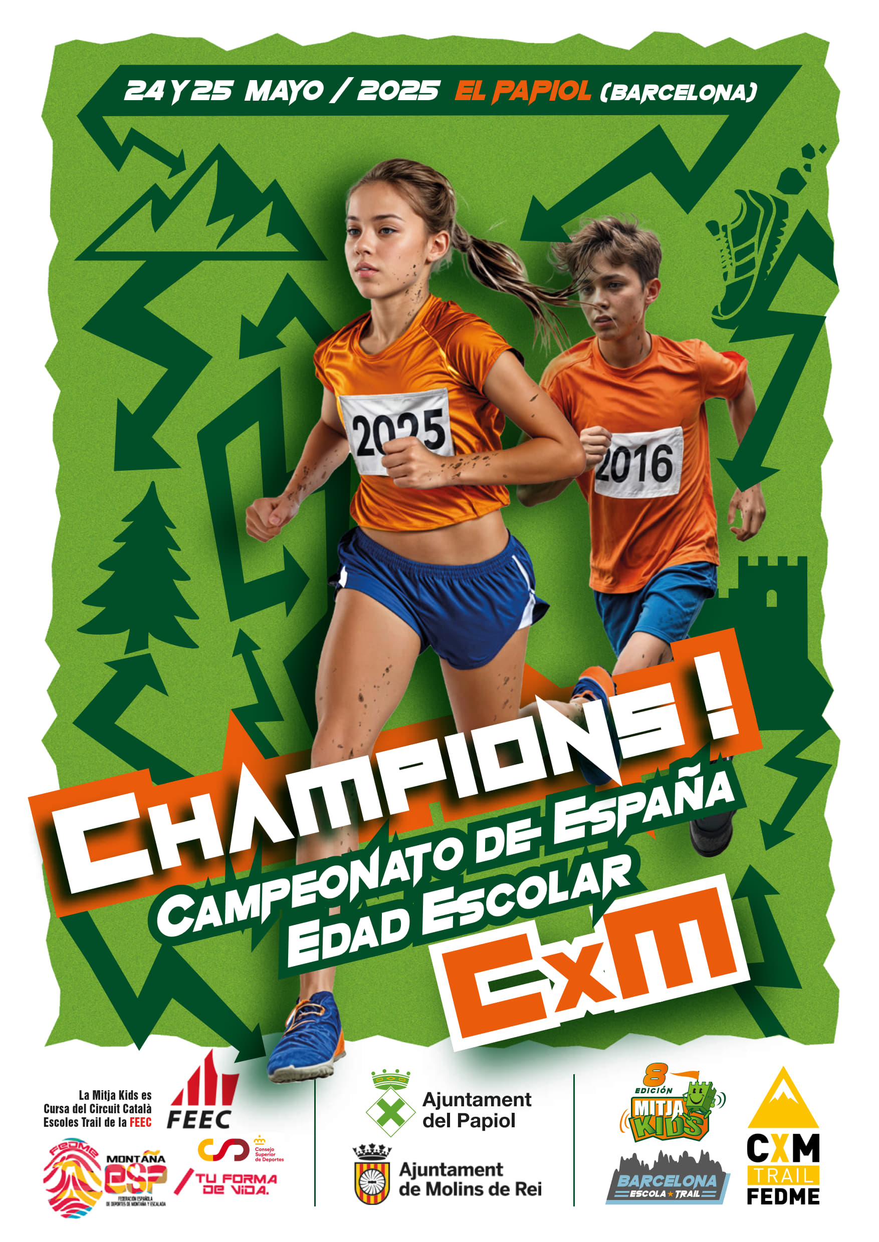 Campeonato escolar de trail